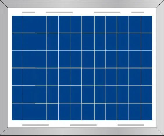 10W 12V MODULI YA PHOTOVOLTAIC