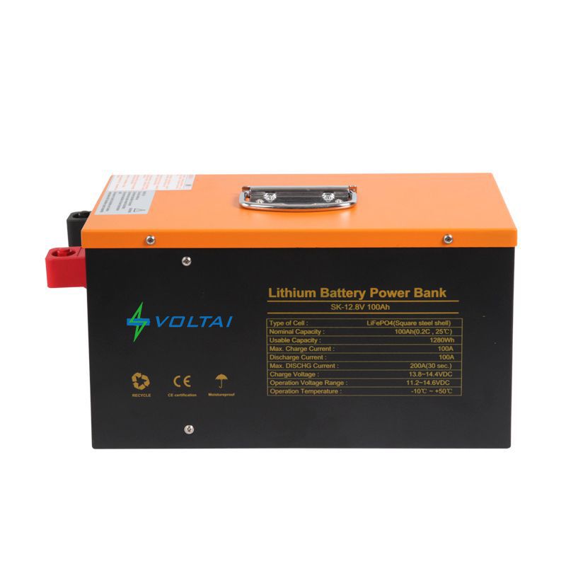 12V 100Ah Lithium Battery Lifepo4 With Top Brand Cell and BMS