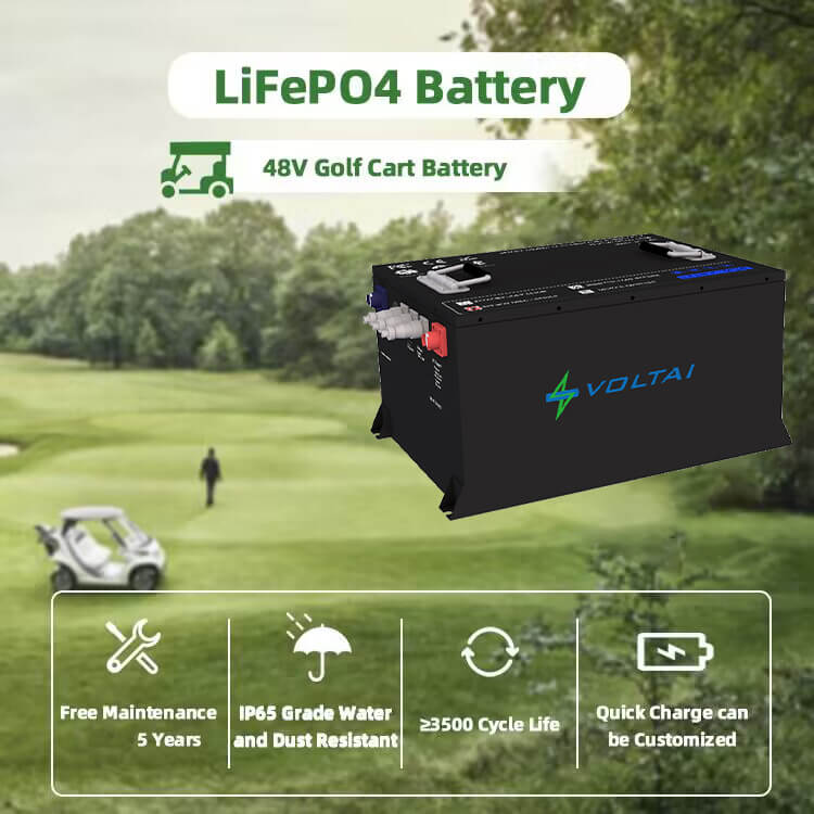Grade A 72v Lifepo4 BMS Battery pack For Golf Cart Low Speed Electric Vehicles